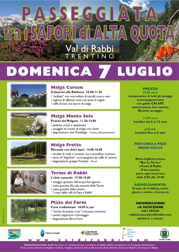 Passeggiata in alta quota locandina