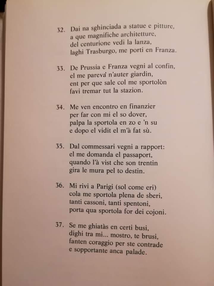 Il viaggio da Croviana a Parigi: la testimonianza in versi di Giovanni Sartori 6